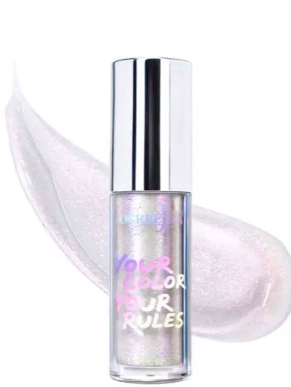 Fairydust, NIB Ourbella Holographic Shimmer Hydrating Glitter Lip Gloss